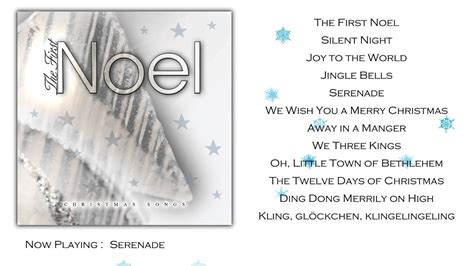 The First Noel - Christmas Songs (Full Album) - YouTube