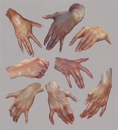 ArtStation - Hand Studies