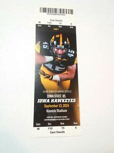 2014 Iowa Hawkeyes Iowa State Football Ticket Stub | eBay