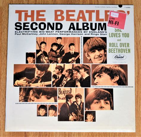 popsike.com - The Beatles BEATLES SECOND ALBUM original 1964 FACTORY SEALED first pressing ...