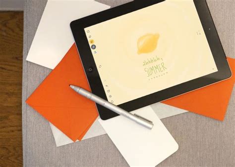 How to Create Your Own Greeting Card on the iPad | Create greeting cards, Drawing tablets, Cards