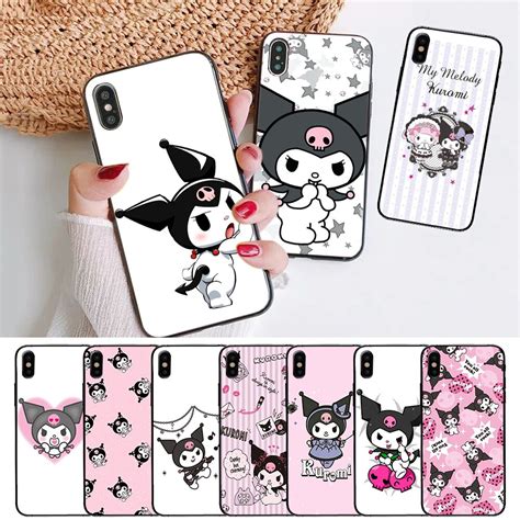 Kuromi Silicone Colorful Case For Samsung - KawaiiMerch.com