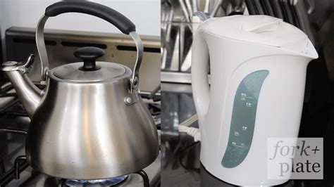 Tea Kettle vs Electric Kettle (Video)