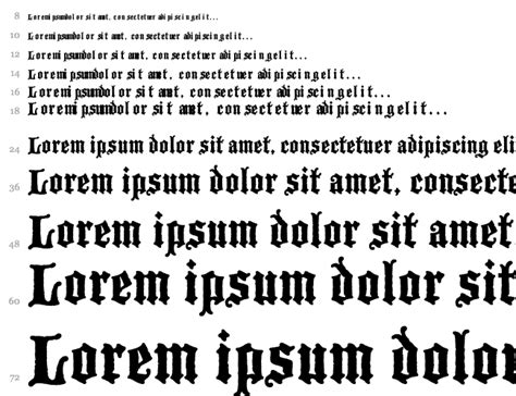 Blackmoor LET Plain truetype font