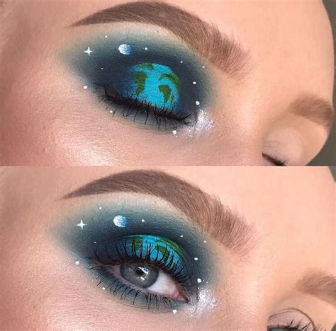 Dramatic Eye Makeup, Unique Makeup, Colorful Eye Makeup, Creative Makeup Looks, Eye Makeup Art ...