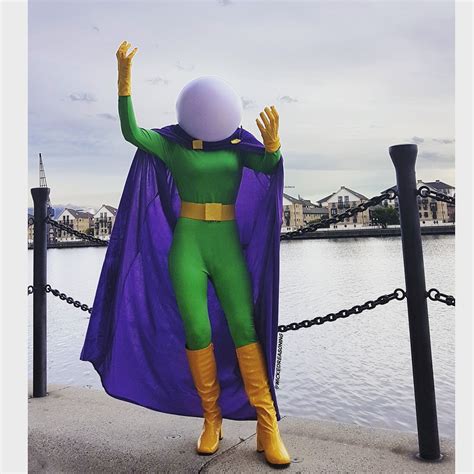 [Self] 90s Mysterio cosplay at MCM London | Cosplay, Marvel entertainment, Marvel cosplay