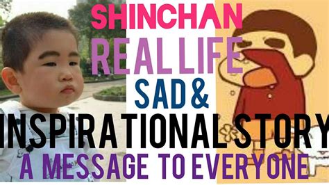 Shin chan Real Life Story The Real Super Hero An Inspiring Story - YouTube