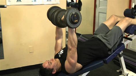 Decline Dumbbell Press - How To - YouTube