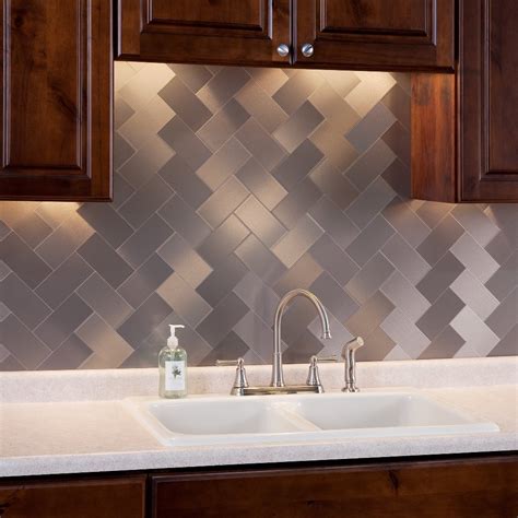 Metal Kitchen Tiles Backsplash Ideas – Things In The Kitchen