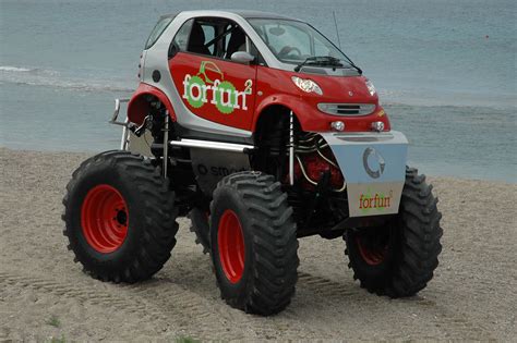 Smart Car turned Monster truck | Offroad Monsters