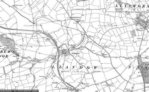 Old Maps of Llandow, South Glamorgan - Francis Frith