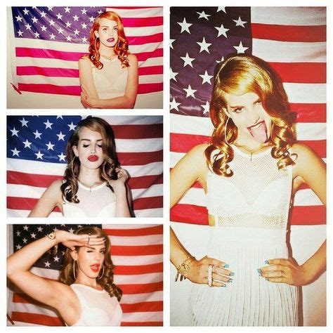 Lana Del Rey-American flag