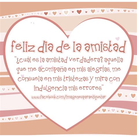 Dia de amistad, Feliz día de la amistad, Frases de amistad