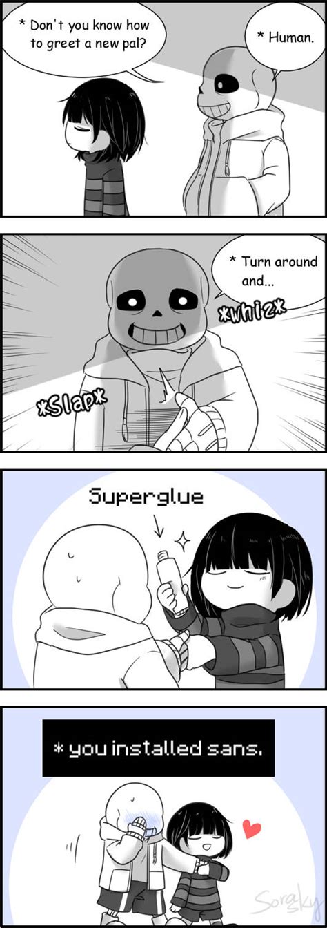 [Comic] Undertale - Install Sans 01 by sorasky05 on DeviantArt