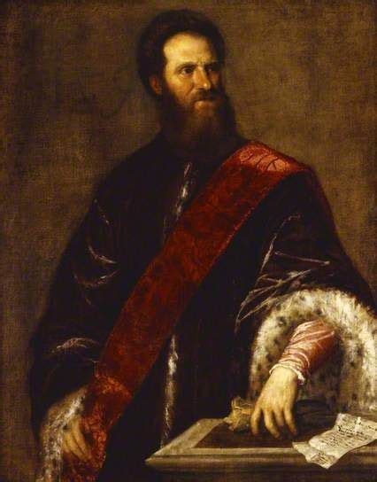 Nicolò Zen (1515–1565) by Titian, 1560-65, oil on canvas National Trust, Kingston Lacy, Dorset ...