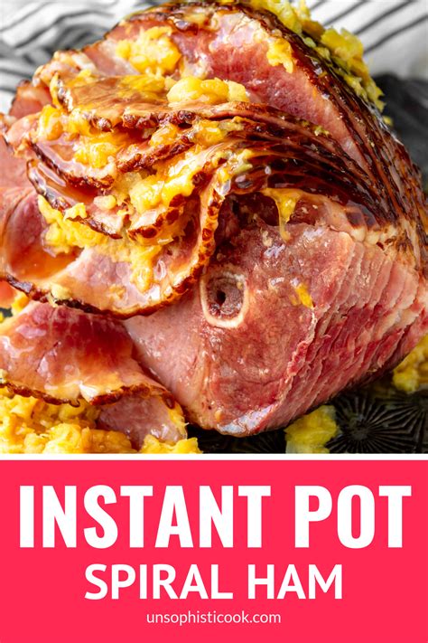 Easy 3-Ingredient 30-Minute Instant Pot Ham -- you simply can't go ...