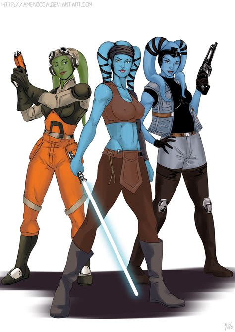 Star wars - My favorite twi'leks by Amenoosa on DeviantArt