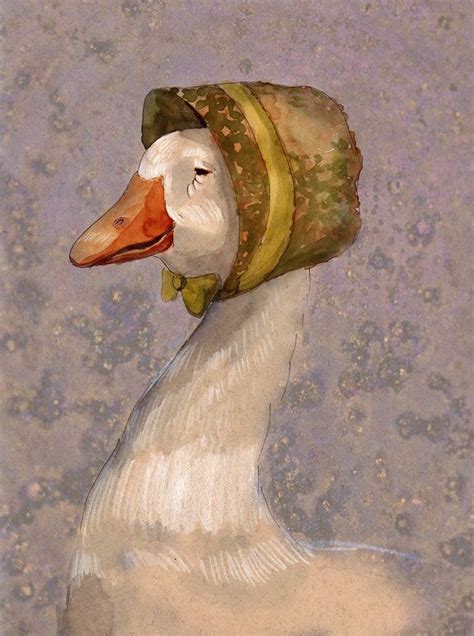 Mother Goose by semily on deviantART | Animal portraits art, Animal paintings, Animal art