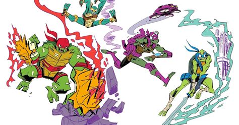 NickALive!: 'Rise of the Teenage Mutant Ninja Turtles' Creators Reveal Concept Art and New Vision