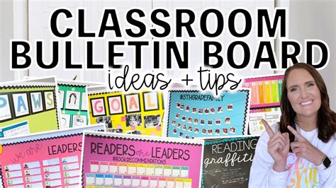 Classroom Bulletin Board Ideas and Tips! - YouTube