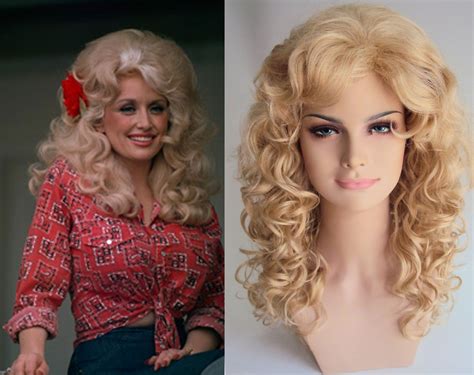 Amazon.com: Deluxe Dolly Parton Style Perm Blonde Curly Bouffant ...