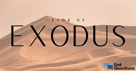 Exodus Bible Book