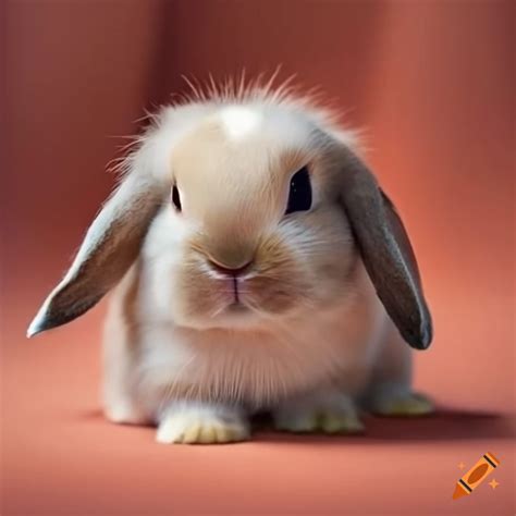 Mini lop rabbit on Craiyon