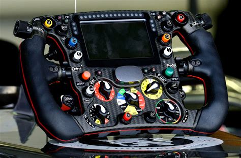 An Inside Look at the Insanely Complex Formula 1 Steering Wheel | WIRED