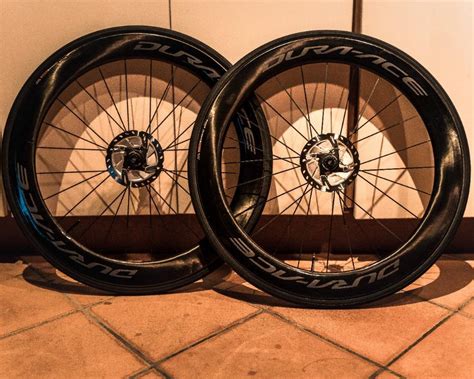 Shimano Dura Ace 9170 C60 Disc Carbon Wheelset, Sports Equipment ...