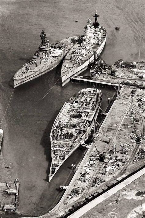 Three Royal Navy Battleships: HMS Rodney, HMS Nelson, and HMS Revenge ...