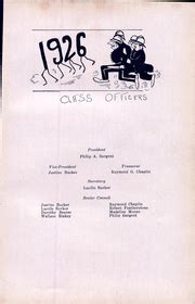 Nashua High School - Tusitala Yearbook (Nashau, NH), Class of 1926 ...