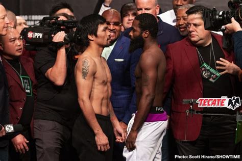 Pacquiao, Broner Official Weights, Videos & Quotes - Boxing News 24