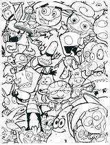 Nickelodeon Christmas Coloring Pages At GetColoringscom  Free sketch template