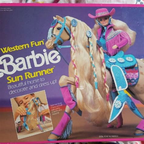 Barbie | Other | Western Fun Barbie Sun Runner Horse | Poshmark