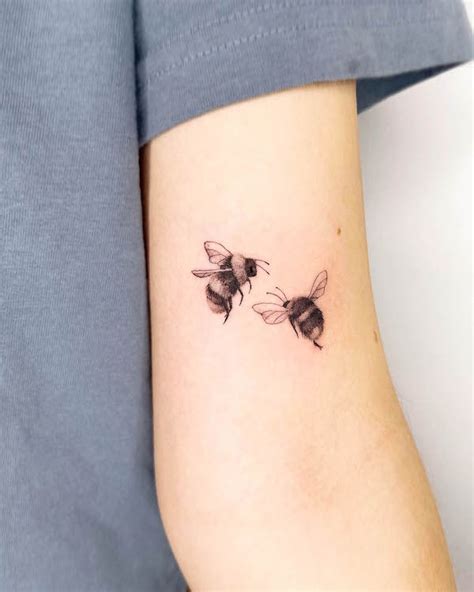 48 Unique Bee Tattoos with Meaning - Our Mindful Life