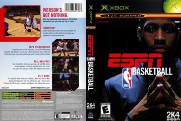 ESPN NBA Basketball 2K4 (Xbox) - The Cover Project