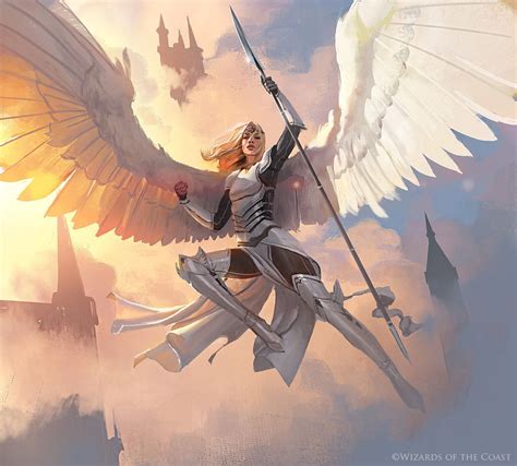 ArtStation - Angel - Magic the Gathering, Greg Rutkowski | Angel art ...