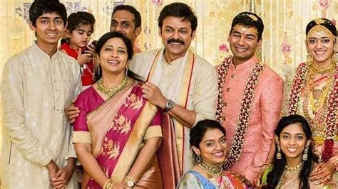 Venkatesh Family : విక్టరీ వెంకటేష్ ముగ్గురు కూతుళ్లు ఏ రంగంలో స్థిరపడ్డారో తెలుసా..? - India ...