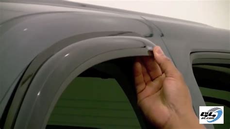 How To Stick On Wind Deflectors - Fitting & Installation Guide - YouTube