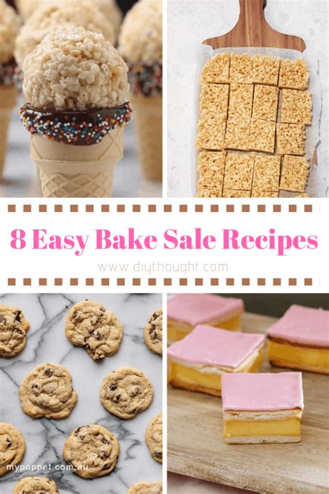 8 Easy Bake Sale Recipes - diy Thought