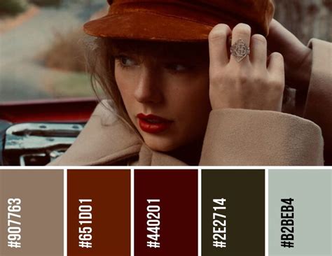 Red Cover Color Palette Taylor Swift Red Album Taylor - vrogue.co