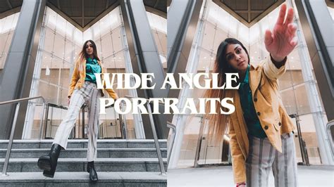 How to Shoot Wide Angle Portraits - YouTube