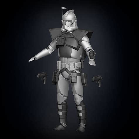 3D print model ARC Clone Trooper Armor Accessories