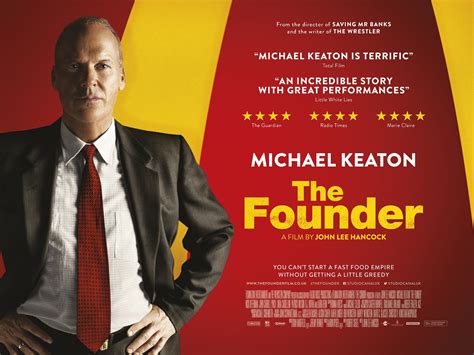 The Founder UK Movie Poster - HeyUGuys