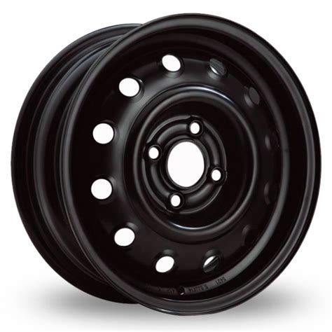 Steel Wheels 6355 Black 14" Alloy Wheels - Wheelbase