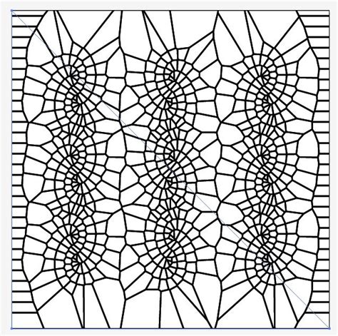 Voronoi Diagram Tutorial : New Textiles 2012 | Geometric, Voronoi diagram, Geometric pattern