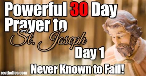 This Ancient and Powerful Prayer to St. Joseph is never been know to ...