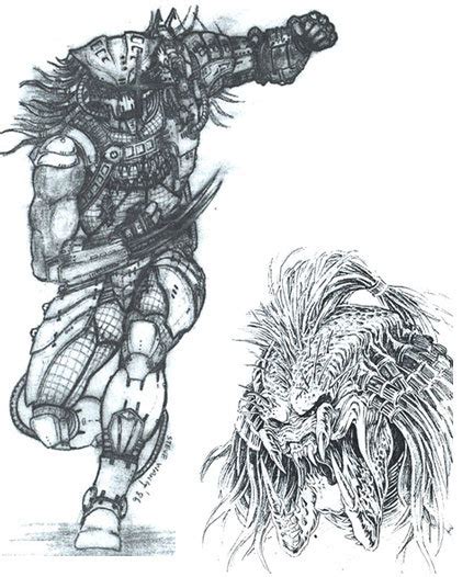 Predator Concept Art - Alien vs. Predator Galaxy