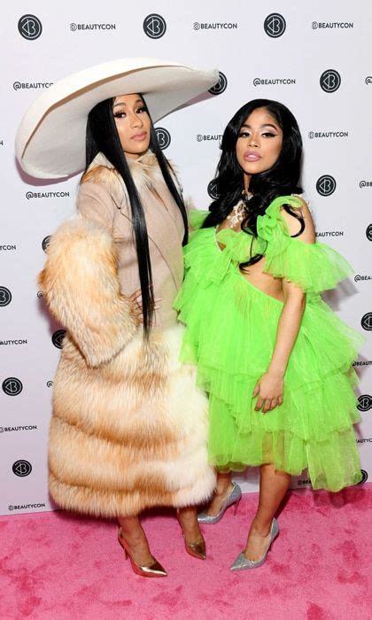 Cardi B and sister Hennessy Carolina steal the show at BeautyCon