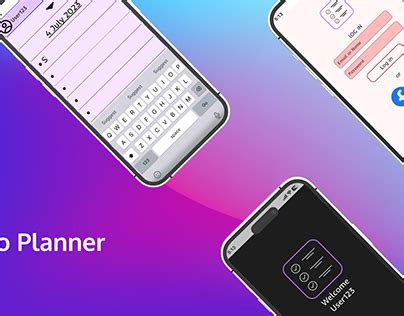 To Do App Planner Projects :: Photos, videos, logos, illustrations and branding :: Behance